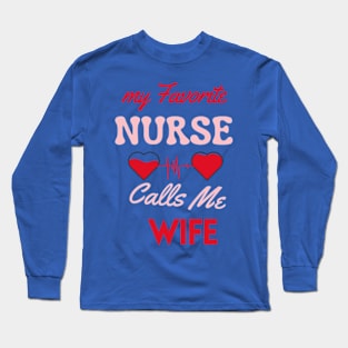 fanny Wife  Nurse Long Sleeve T-Shirt